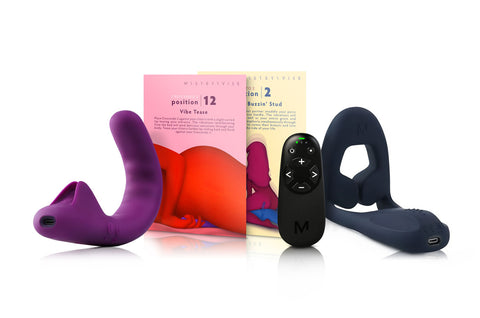 Get the award-winning, smart, adaptable Crescendo 2 & Tenuto 2 vibrators, the beautiful Playcards and Remote together and save.