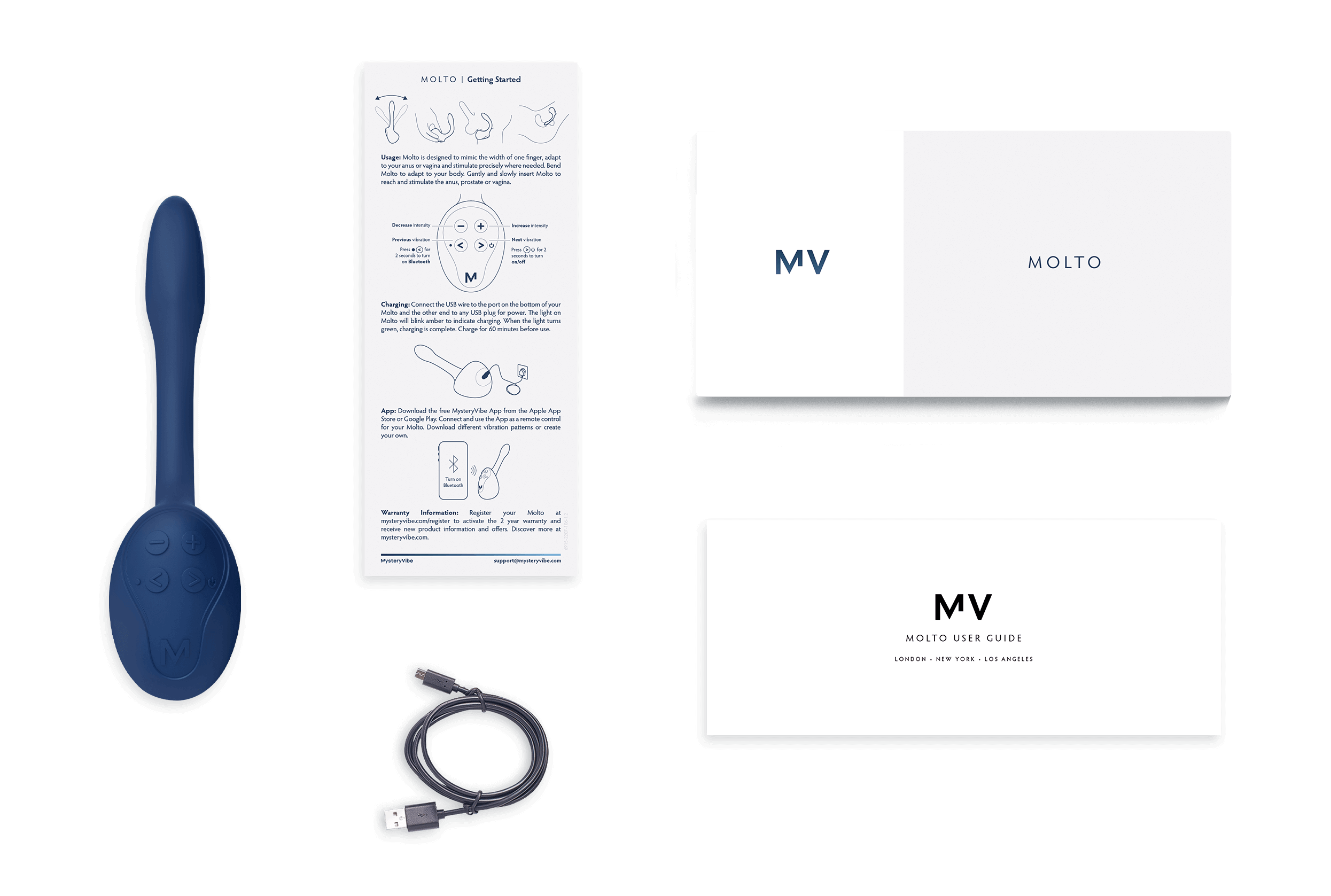 Molto - Ultra-Slim Bendable Medical Vibrator To Promote Prostate Wellness, Stronger Erections & Ejaculations. Doctor-Recommended, Science-Backed MysteryVibe Molto - Ultra-Slim Bendable Medical Vibrator To Promote Prostate Wellness, Stronger Erections & Ejaculations. Doctor-Recommended, Science-Backed MysteryVibe