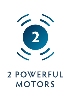 2 powerful motors