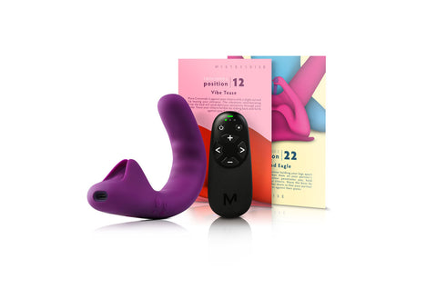 Everything you need for a not-so-quiet night in: the revolutionary Crescendo 2 Vibrator, Remote & our beautiful intimate Playcards.