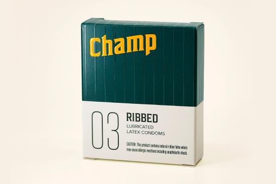 3 Ribbed Condoms made from 100% natural latex and lubricated with medical-grade silicone oil. Made without casein, spermicide, glycerin, parabens, BPA, fragrances, flavors, and gluten.