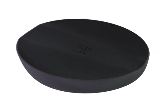Wirelessly charge your Crescendo with this sleek discreet charger. Fast charge in 45 minutes to be ready for hours of playtime.